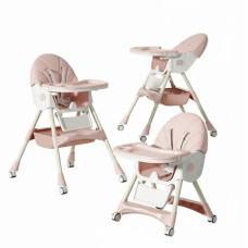 Дитячий Стілець для годування Kidoro One ST-6540 Pink