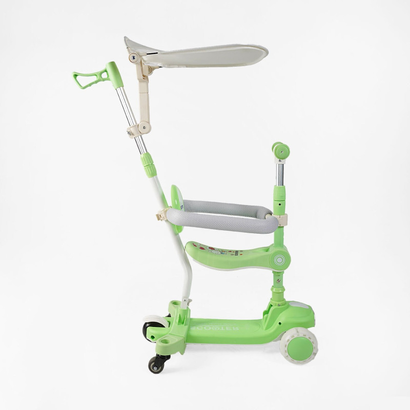 Дитячий триколісний Самокат 5в1 "Skyper" (BT-52309) світло, укр. озвучування