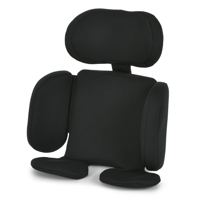 Дитяче автокрісло El Camino i-Free (ME 1187 Black) i-Size R129, фаза 1,2 (40-150 см) top tether, isofix