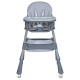 Дитячий Стільчик для годування Bambi (M 5722 Gray) сірий