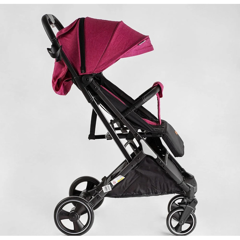 Коляска прогулянкова дитяча "JOY" Comfort (L-20115) колір рожевий