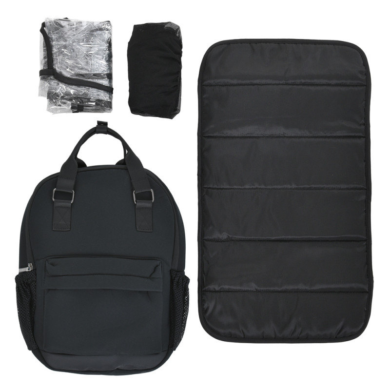 Коляска дитяча EL CAMINO GENESIS 2в1 (ME 1126 Jet Black) чорний