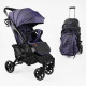 Дитяча прогулянкова Коляска JOY "Livvi" (LV-04270) синя, футкавер, підсклянник, телескопічна ручка