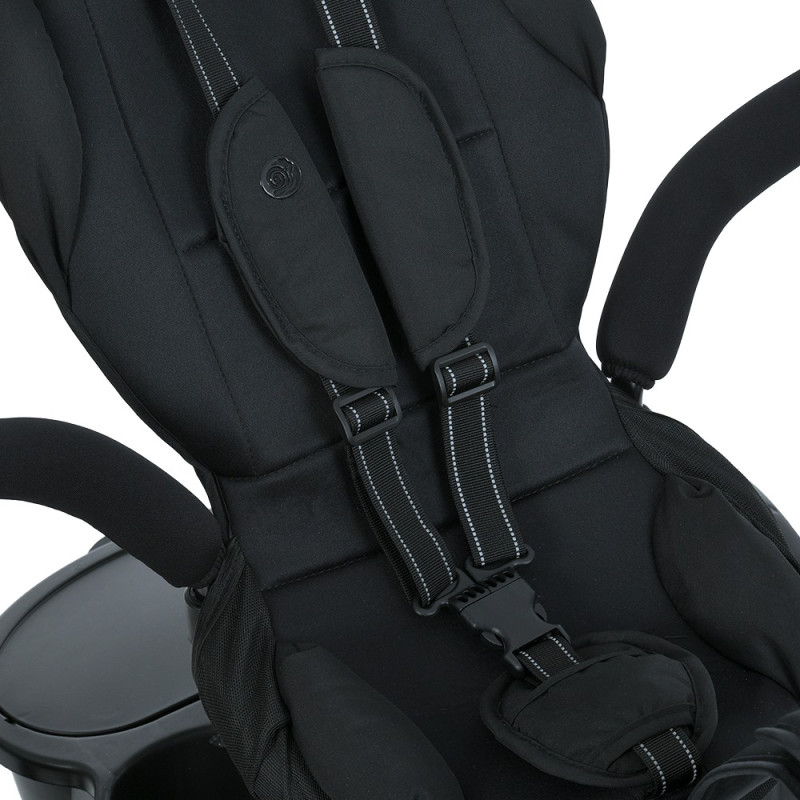Дитячий триколісний Велосипед TURBOTRIKE (MT 1001-1 Elegant Black) поворотне сидіння