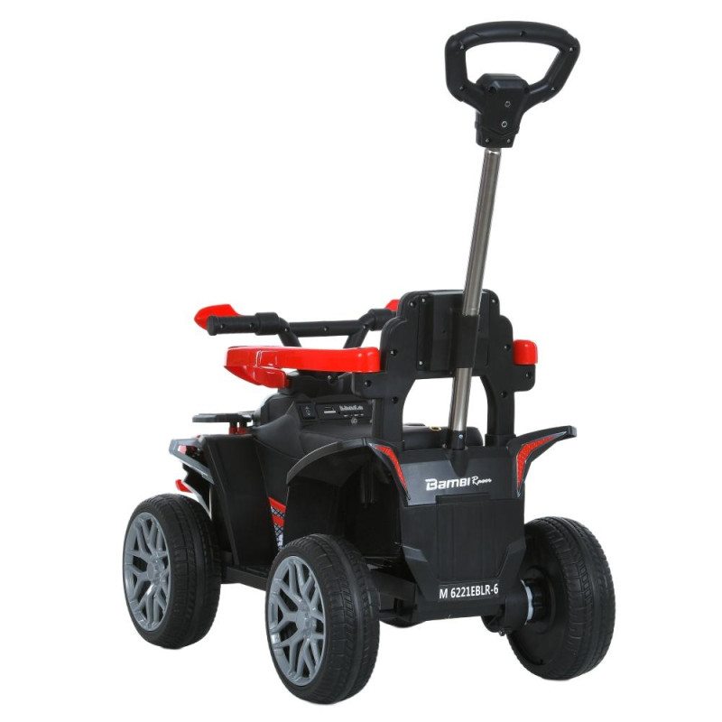 Дитяча каталка-толокар Джип Bambi (M 6221EBLR-3) на акумуляторі, музика, світло