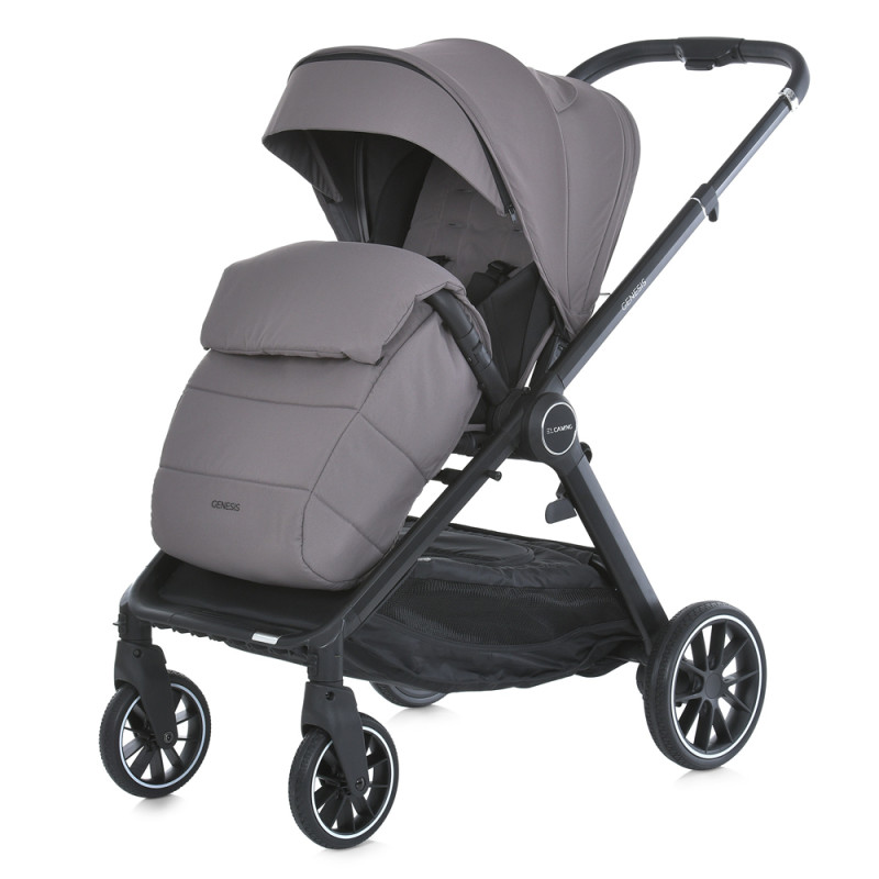 Коляска дитяча EL CAMINO GENESIS 2в1 (ME 1126 Taupe Gray) світло-сірий