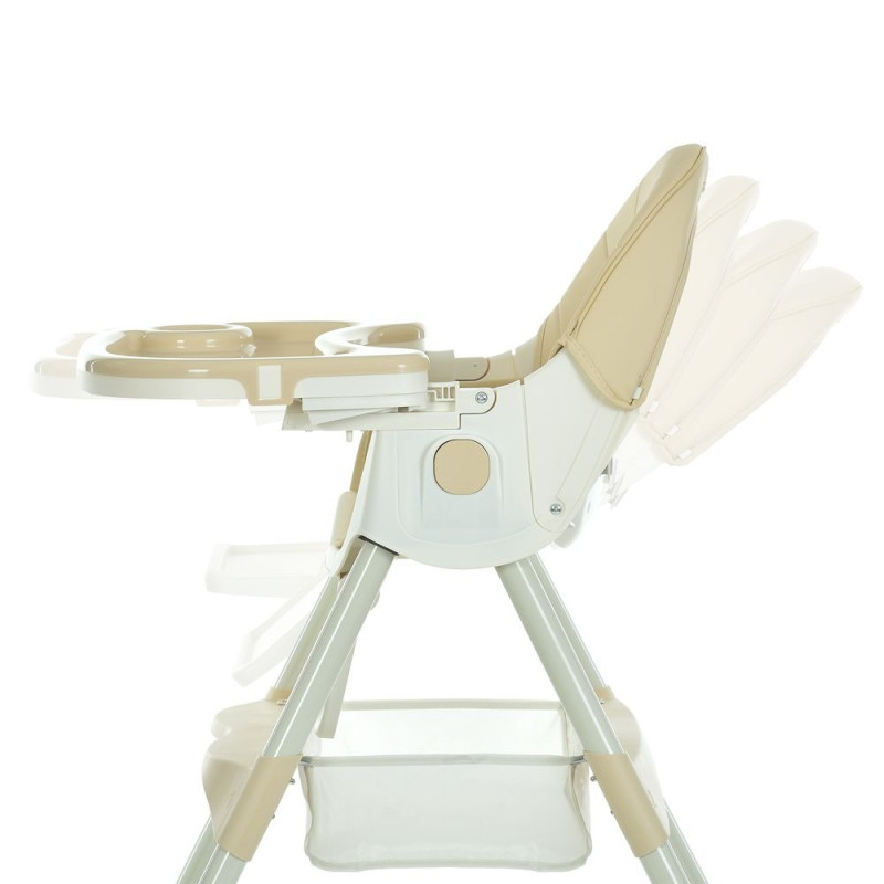 Стільчик для годування Kidoro (M 6302 Beige) складний