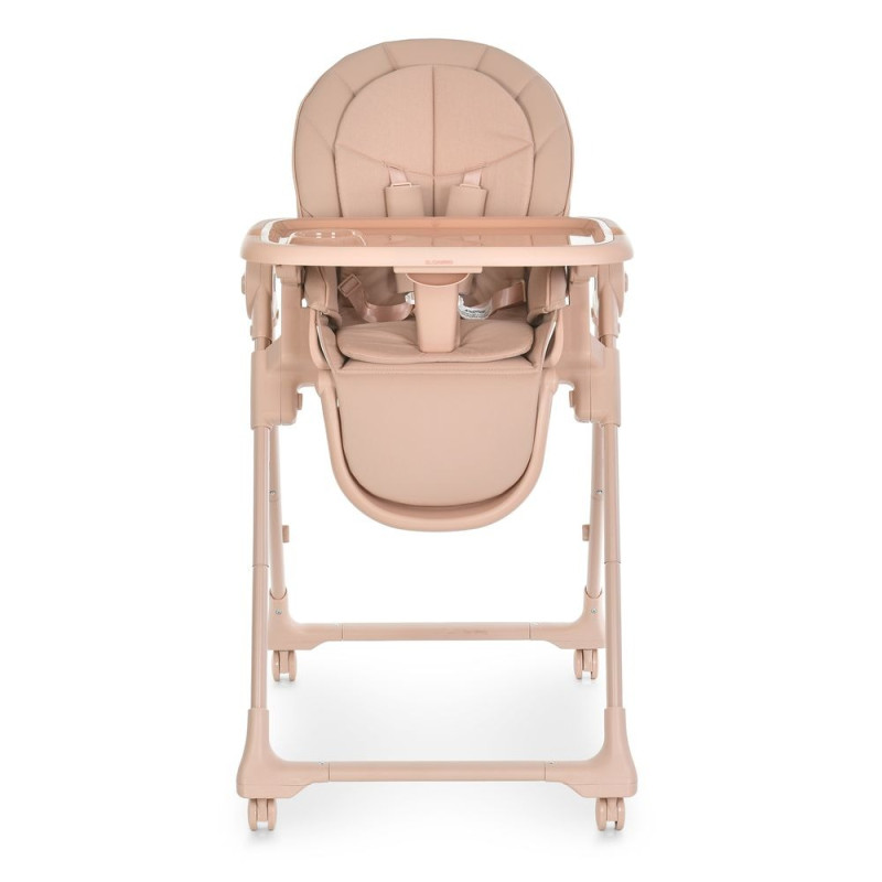 Дитячий стілець для годування EL CAMINO CRYSTAL (ME 1037 Nude Pink)