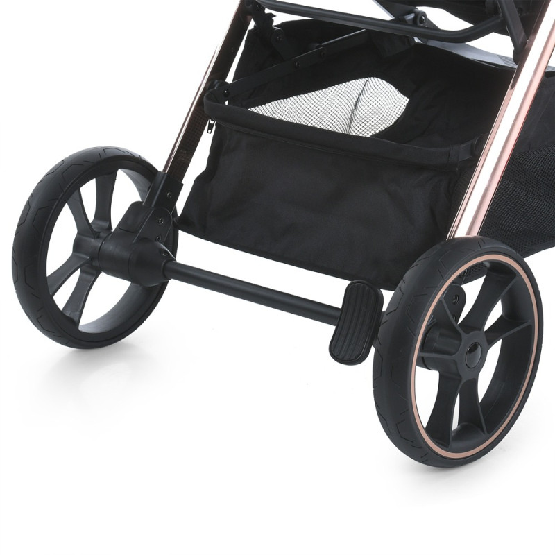 Дитяча коляска EL CAMINO BEYA (ME 1127-G Black Leo)