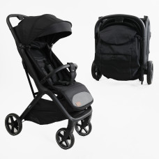 Дитяча прогулянкова Коляска JOY "Willow" (WL-65144) чорна, футкавер, підсклянник, телескопічна ручка