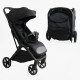 Дитяча прогулянкова Коляска JOY "Willow" (WL-65144) чорна, футкавер, підсклянник, телескопічна ручка