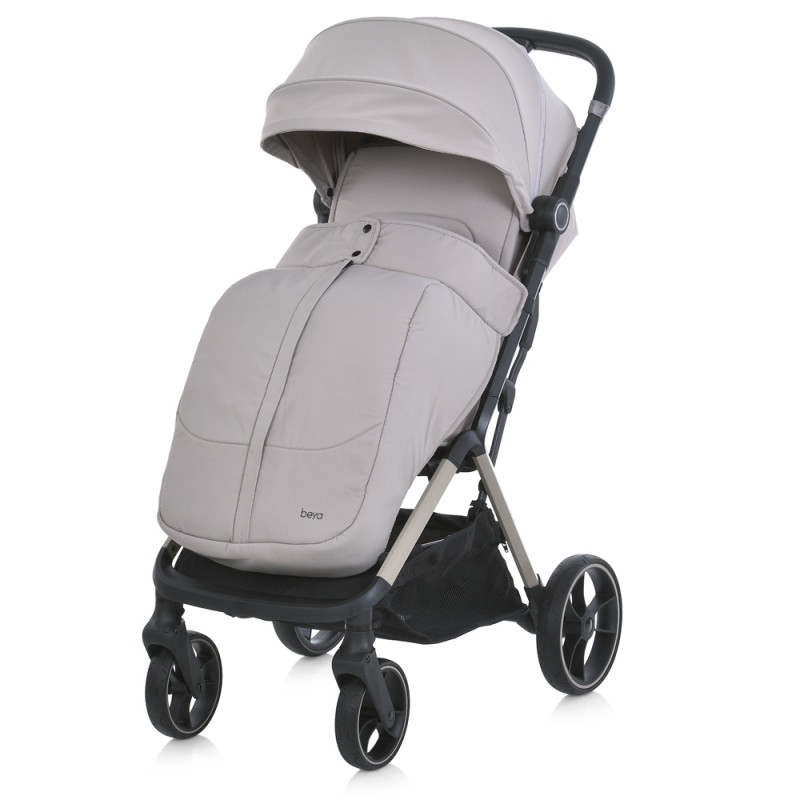 Дитяча коляска EL CAMINO BEYA (ME 1127-C Cream Beige) з чохлом на ніжки