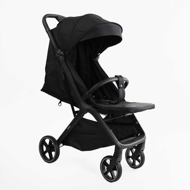 Дитяча прогулянкова Коляска JOY "Willow" (WL-65144) чорна, футкавер, підсклянник, телескопічна ручка