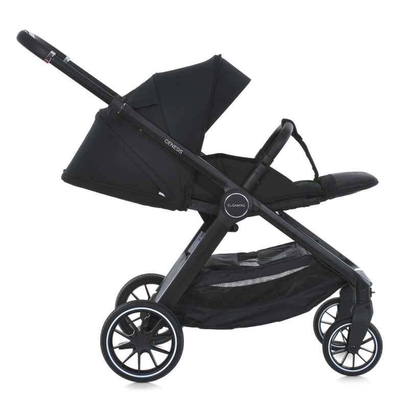 Коляска дитяча EL CAMINO GENESIS 2в1 (ME 1126 Jet Black) чорний