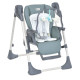 Стільчик-гойдалка El Camino SWAN 2в1 (ME 1087-G Pale Green)
