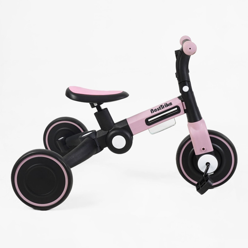 Дитячий триколісний Велосипед-велобіг "Best Trike" (BS-11402)  нейлонова рама, підсвічування