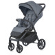 Коляска дитяча EL CAMINO MALTA (ME 1182 Iron Gray) москітна сітка, дощовик, підстак., чохол