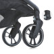 Дитяча прогулянкова Коляска EL CAMINO BEYA (ME 1127-B Black) з чохлом на ніжки