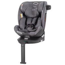 Дитяче Автокрісло CARRELLO Meteorit+ (CRL-17515 Marble Grey) i-Size 40-150см ISOFIX, поворот, опор.стійка