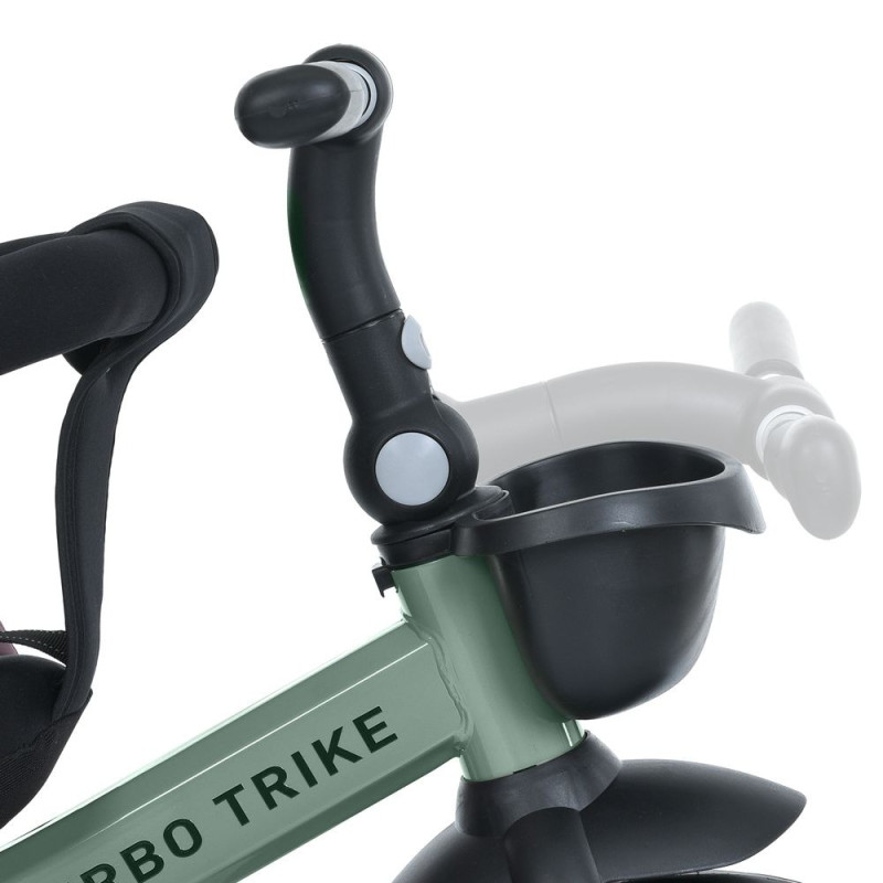 Дитячий триколісний Велосипед TURBOTRIKE (MT 1001-1 Frost Green) поворотне сидіння
