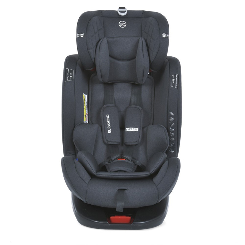 Автокрісло дитяче El Camino EVEREST (ME 1114 Dark Gray)