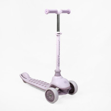 Дитячий триколісний Самокат "Best Scooter" (J-6103-044) колеса зі світлом, складне кермо
