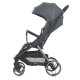 Дитяча прогулянкова Коляска EL CAMINO BEYA (ME 1127-B Midnight Gray) з чохлом на ніжки