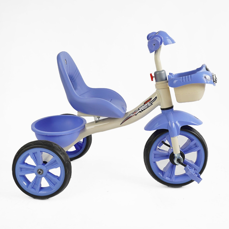 Дитячий триколісний Велосипед Best Trike (BS-60811) сталева рама, укр. озвучка
