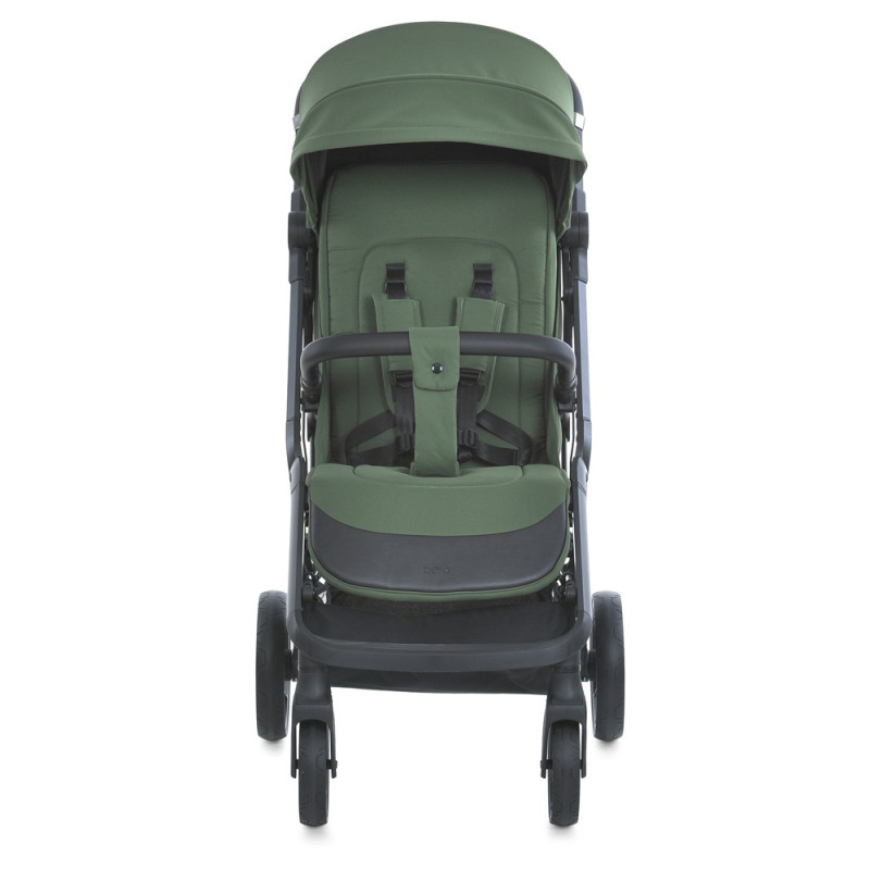 Дитяча прогулянкова Коляска EL CAMINO BEYA (ME 1127-B Khaki Green) з чохлом на ніжки