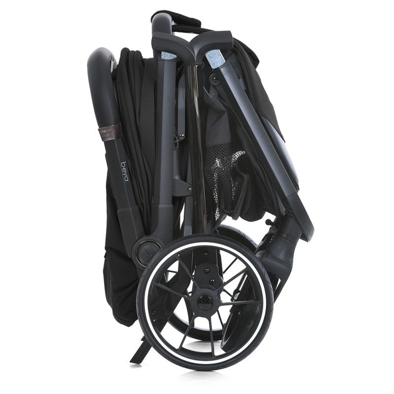 Дитяча прогулянкова Коляска EL CAMINO BEYA (ME 1127-B Black) з чохлом на ніжки