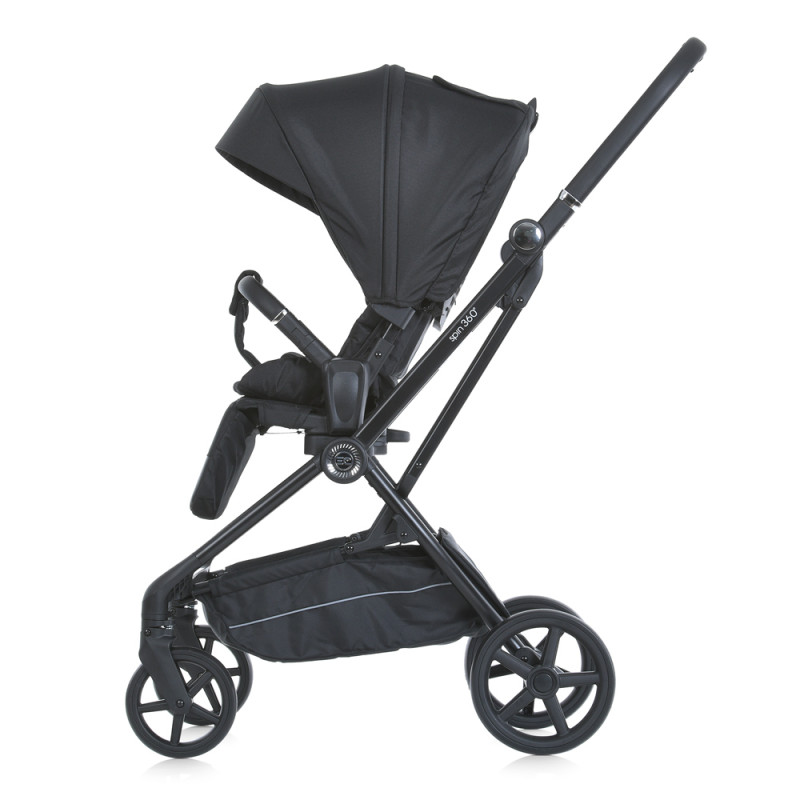 Коляска дитяча EL CAMINO SPIN 360 (ME 1138 Black) чорний