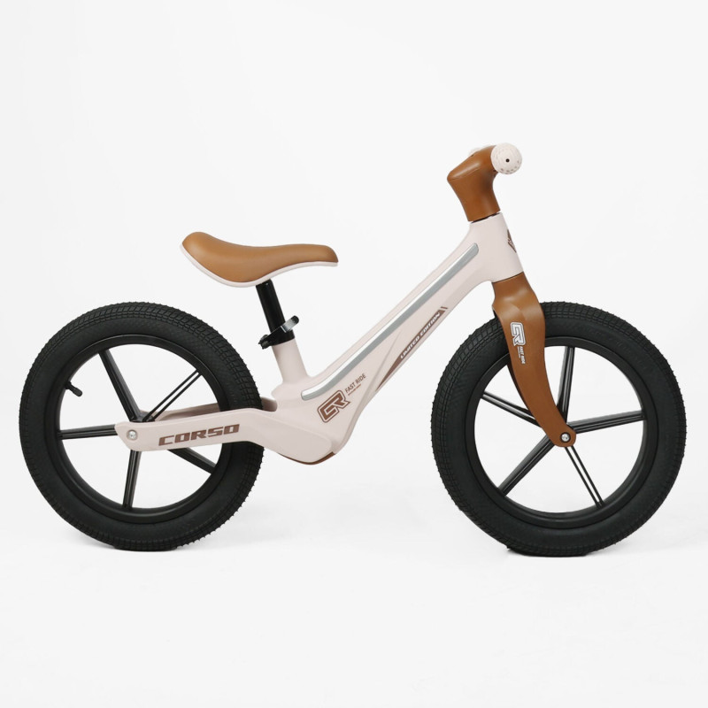 Дитячий Велобіг Corso FAST RIDE GR 14" (M-20718) коричневий