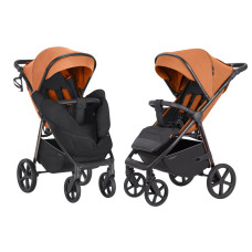 Дитяча коляска прогулянкова CARRELLO Bravo (CRL-5515 Tango Orange) складна
