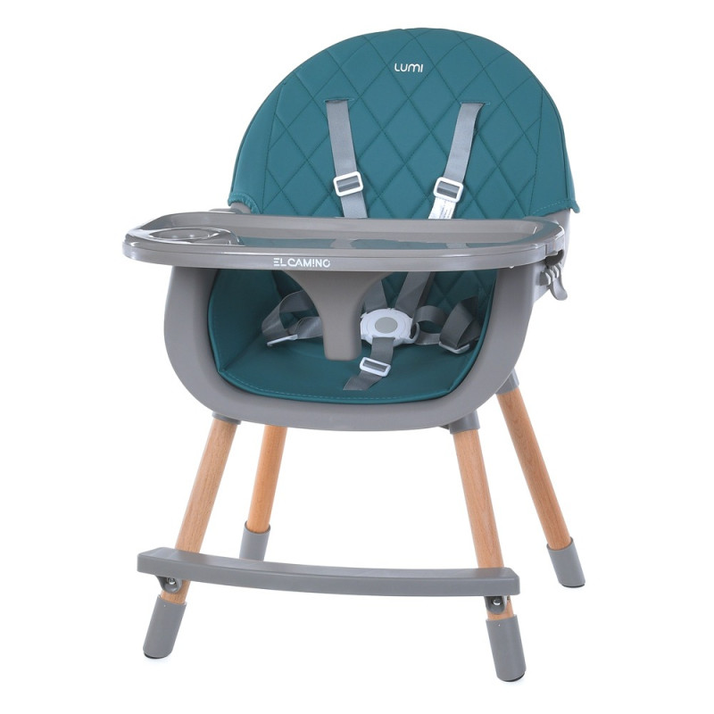 Дитячий Стільчик для годування (ME 1111 LUMI Teal)