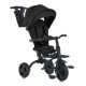 Дитячий триколісний Велосипед TURBOTRIKE (MT 1055 Black) складний, поворотний