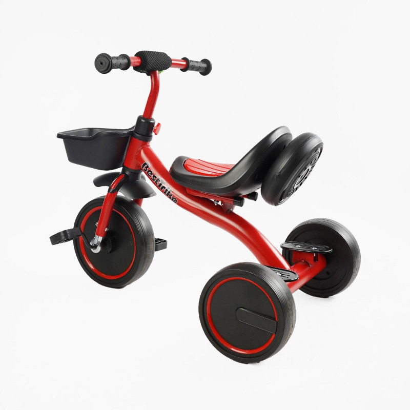Дитячий триколісний Велосипед "Best Trike" (BS-44105) світло, кошик, укр. озвучка