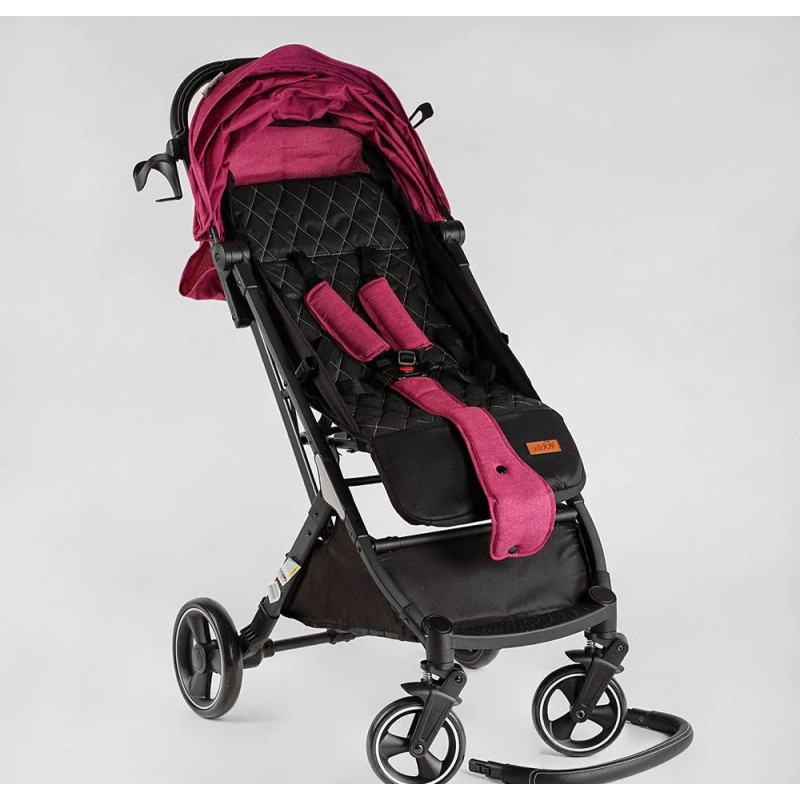 Коляска прогулянкова дитяча "JOY" Comfort (L-20115) колір рожевий