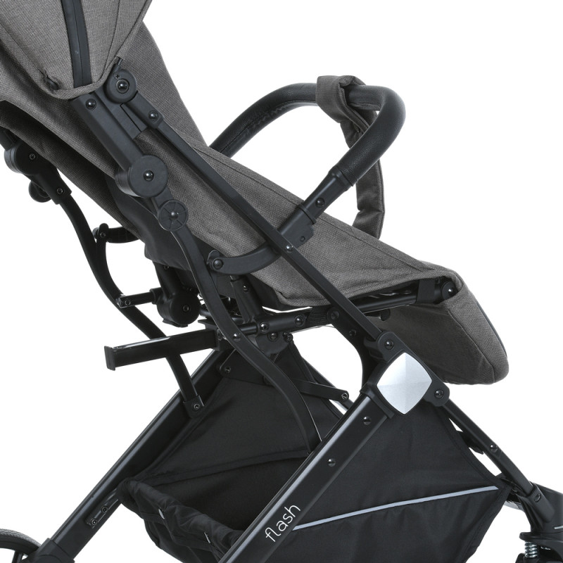 Дитяча прогулянкова Коляска BAMBI FLASH (M 5727-1 Chocolate) алюміній