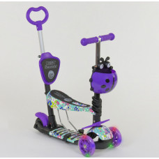 Триколісний самокат Best Scooter 5в1 (68995) з підсвічуванням коліс