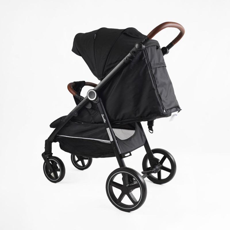 Дитяча прогулянкова Коляска "JOY" Sevillia (S-62892) чорний