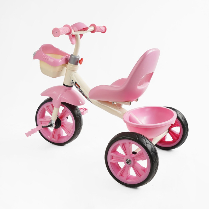Дитячий триколісний Велосипед Best Trike (BS-60725) сталева рама, укр. озвучка