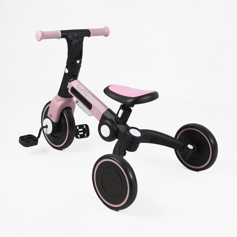 Дитячий триколісний Велосипед-велобіг "Best Trike" (BS-11402)  нейлонова рама, підсвічування