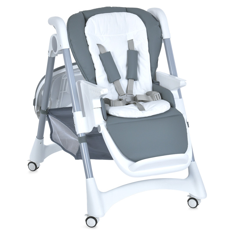 Дитячий Стільчик для годування EL CAMINO STEADY (ME 1177 Storm Gray)