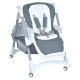 Дитячий Стільчик для годування EL CAMINO STEADY (ME 1177 Storm Gray)