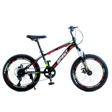 Велосипед Спортивний Corso «SPIRIT» 20" дюймів (ST-92144) сталева рама 11", обладнання Shimano Revoshift RV-100