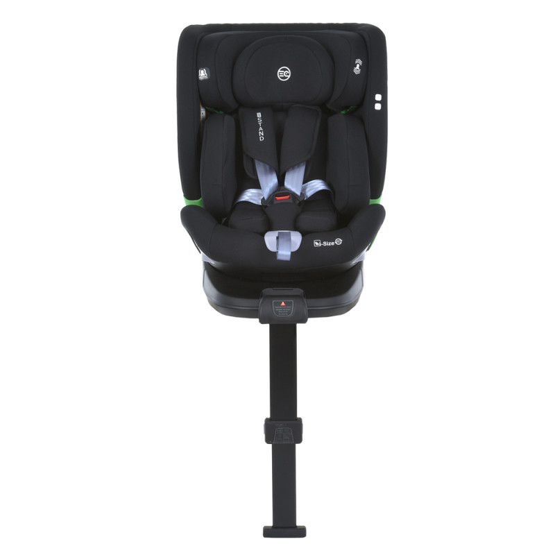Автокрісло EL CAMINO i-STAND (ME 1146 Royal Black) чорний