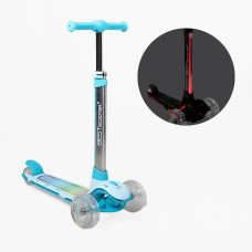 Дитячий триколісний Самокат "Best Scooter" (LS-44087) зі світлом, батарейки в комплекті