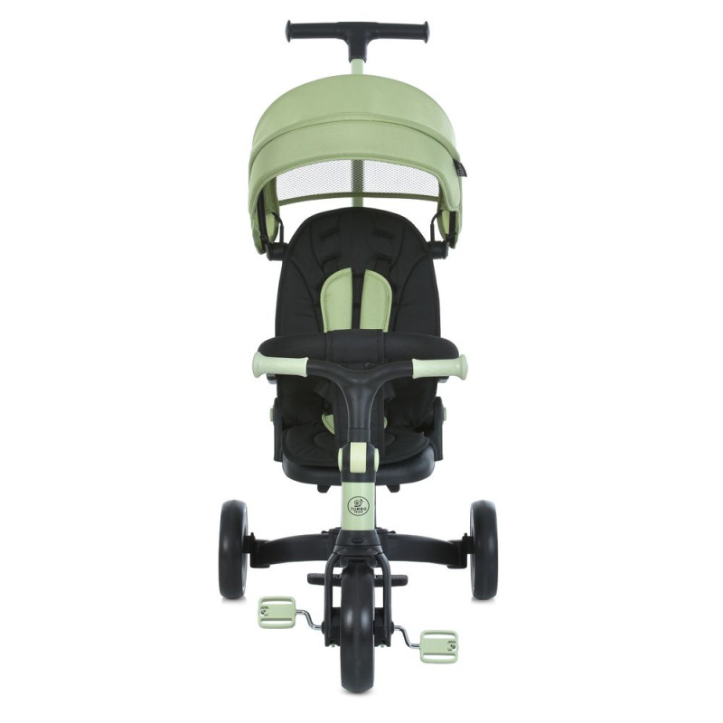 Дитячий триколісний Велосипед TURBOTRIKE (MT 1036 green) складне кермо