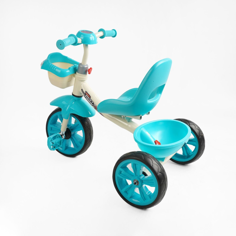 Дитячий триколісний Велосипед Best Trike (BS-60985) сталева рама, укр. озвучка
