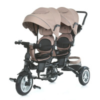 Триколісний велосипед для двійнят TURBO TRIKE (MT 1004 DUOS-3)